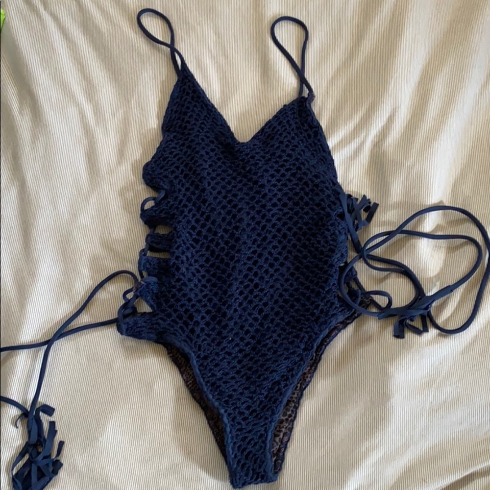 Brand new acacia navy one piece